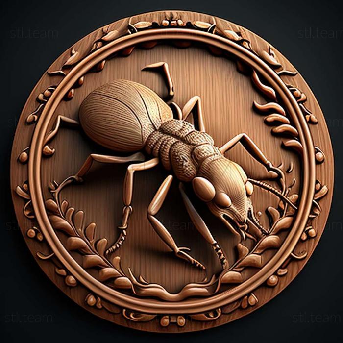 3D модель Pheidole glomericeps (STL)